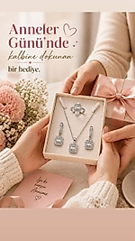 925 Ayar Gümüş Baget Taşlı Set – Kolye Küpe Yüzük Takım