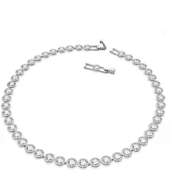 Aurora Yuvarlak Kesim VIP Su Yolu Kolye