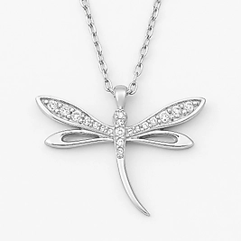 Gümüş Yusufçuk Kolye – Zarafet ve Işıltının Simgesi