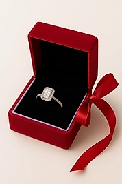 Baget Işıltı 925 Ayar Gümüş Yüzük